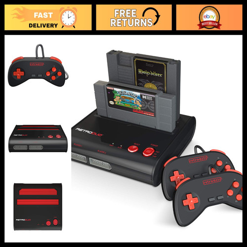 Retro gaming console - 2-in-1,