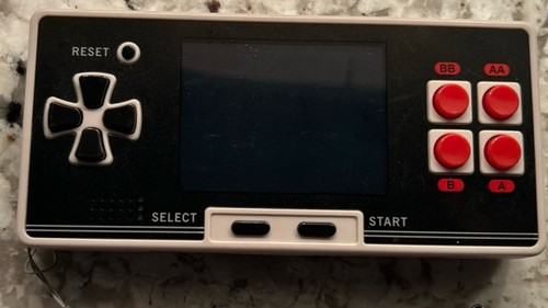Retro nes lcd handheld with - nes,
