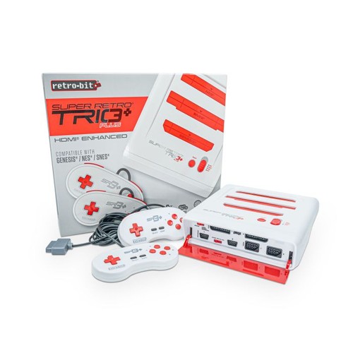 Retro bit super retrotrio plus - super,