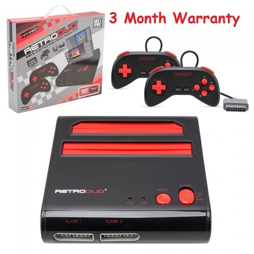 Retro duo console snes nes - retro, &